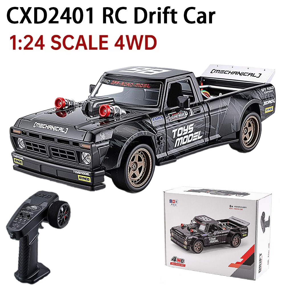 سيارة درفت CXD2401 بمقياس 1/24 - مراجعة Rc Drift Car 1 24 Scale 4Wd وسعره