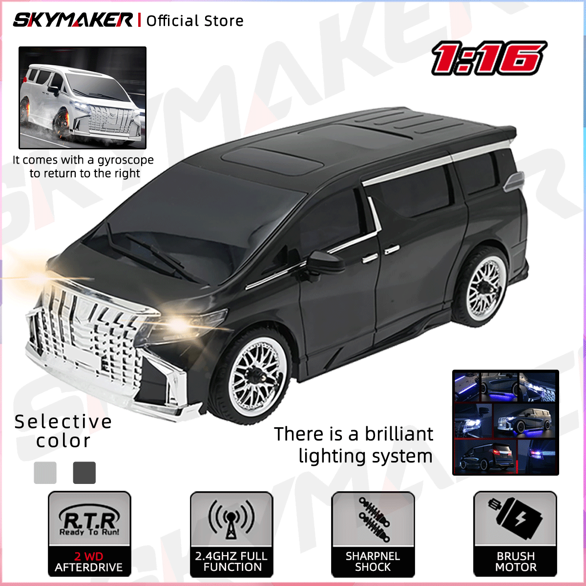سيارة تحكم عن بعد MN68 بمقياس  - مراجعة Rc Drift Car 1 24 Scale 4Wd وسعره