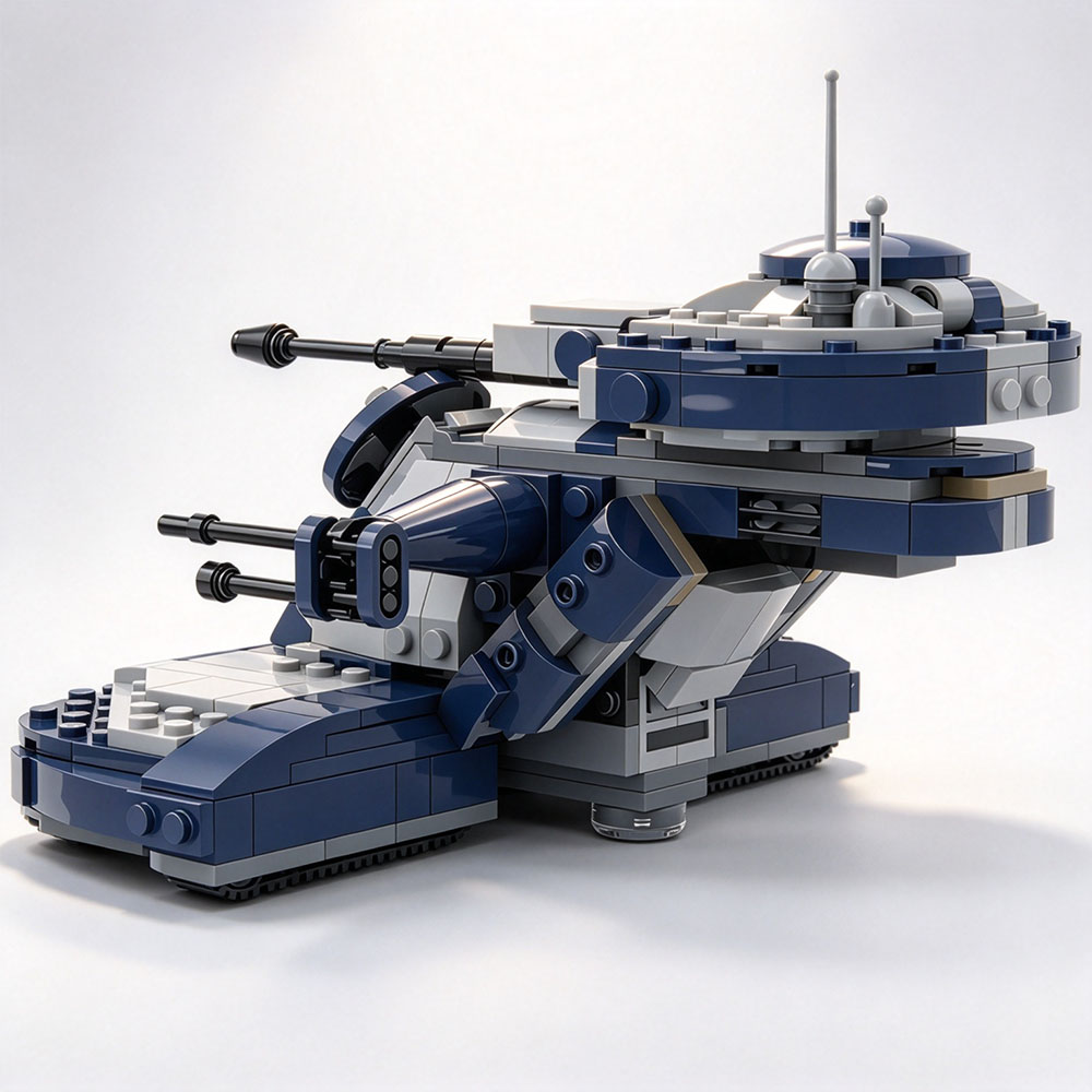 مجموعة مكعبات بناء دبابة هجومي - مراجعة Lego Compatible Military Tank وسعره