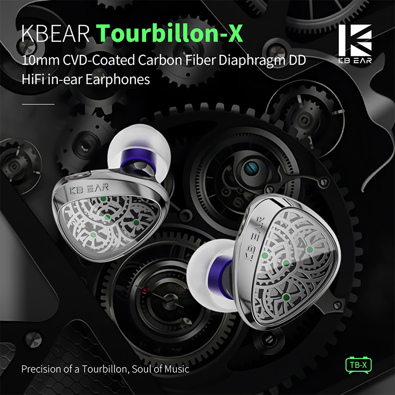 سماعات أذن KBEAR NEW TBX Tourb - مراجعة Video Games وسعره
