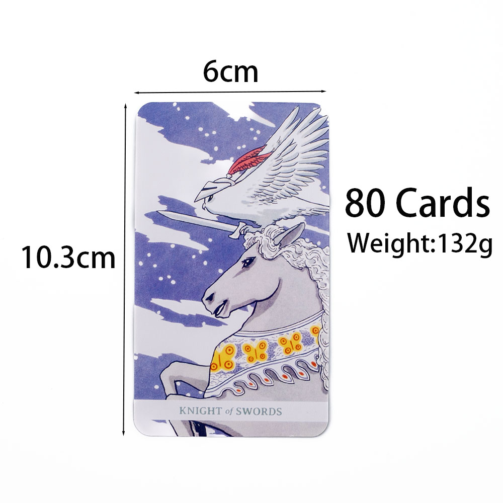 White Winny Tarot الإصدار الإن - مراجعة Tarot Cards Deck With Guidebook وسعره