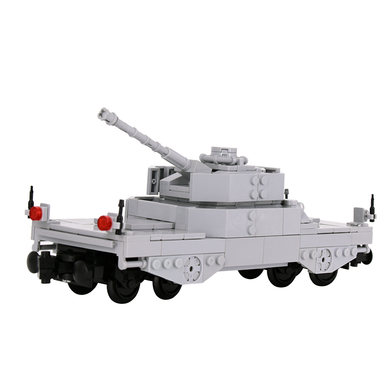 MOC مدينة دبابة عسكرية المدمرة - مراجعة Lego Compatible Military Tank وسعره
